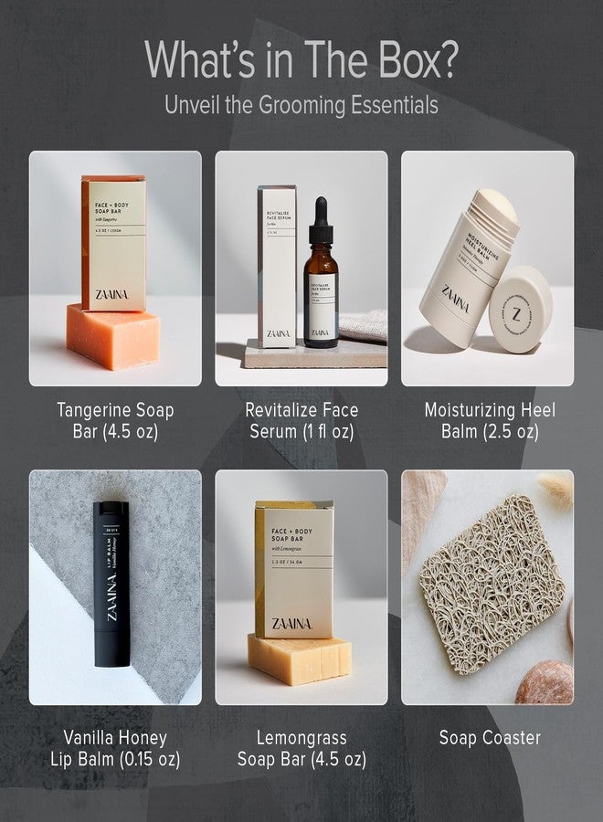 Zaaina Men's Birthday Care Package with Card - Luxury Gift Set for Men, Body Self Care Kit for Men, Relaxing Spa Birthday Gift Basket by ZAAINA - Image 4